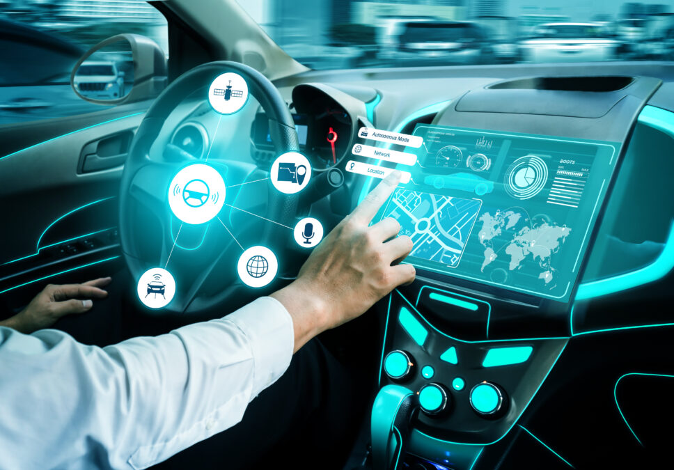 Digital und futuristisch: Das Auto-Cockpit der Zukunft