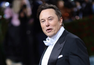 High-speed broadband concept. Starlink founder Elon Musk.