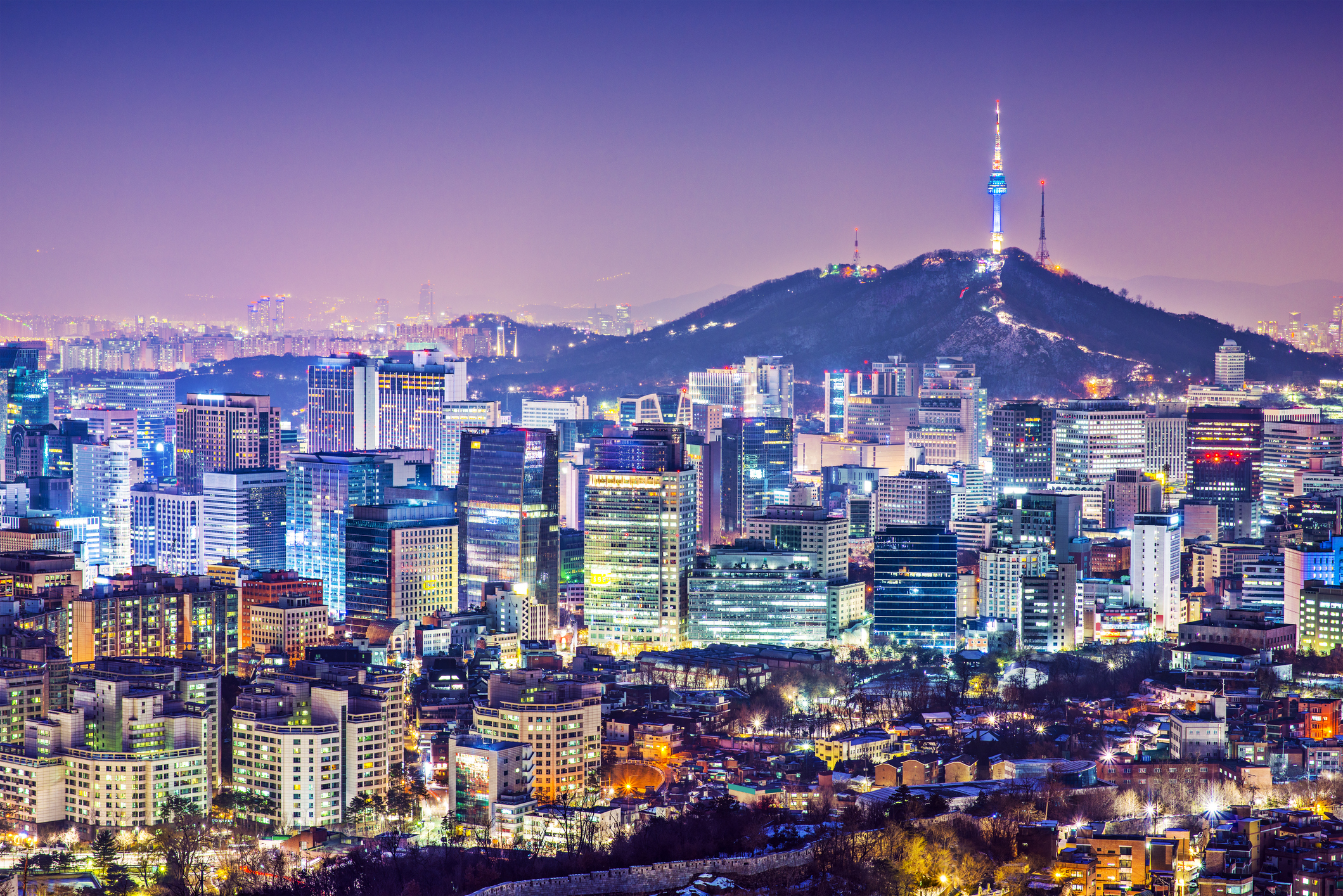Seoul skyline